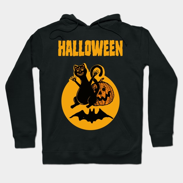 HALLOWEEN CAT Hoodie by DOOMCVLT666